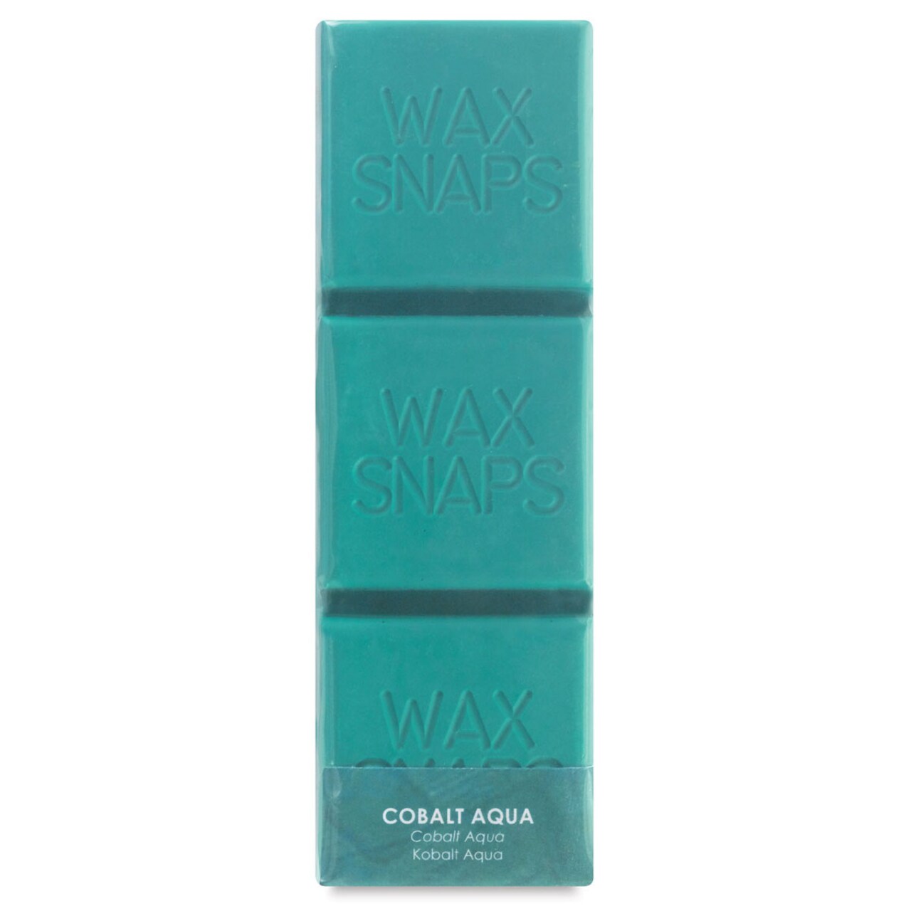 Enkaustikos Wax Snaps Encaustic Paints - Cobalt Aqua, 40 ml cake
